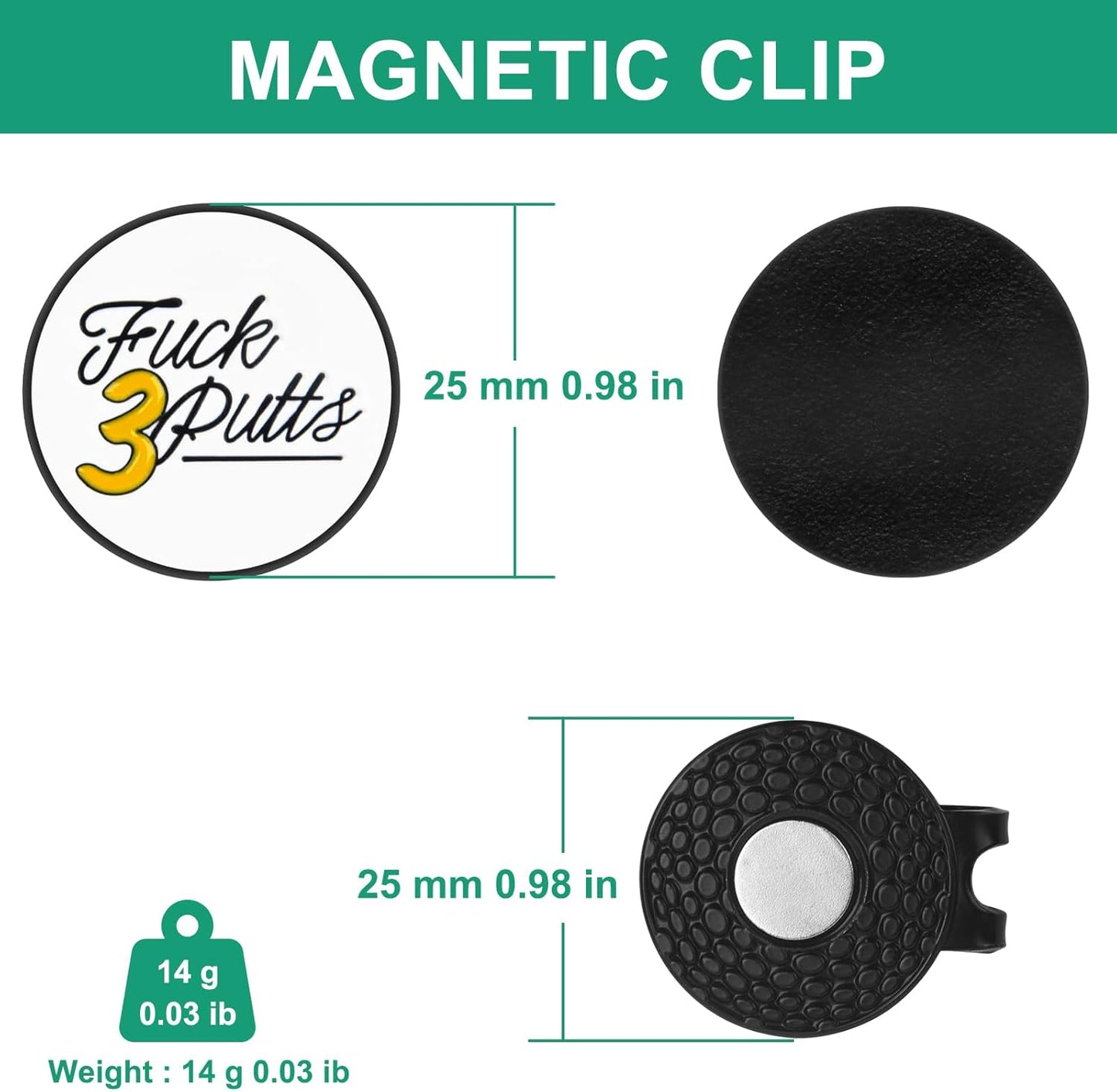 ZZHAO Golf Divot Tool and Golf Ball Marker, Divot Repair Tool，Golf Accessories for Men, Funny Gifts for Men, Tools for Men